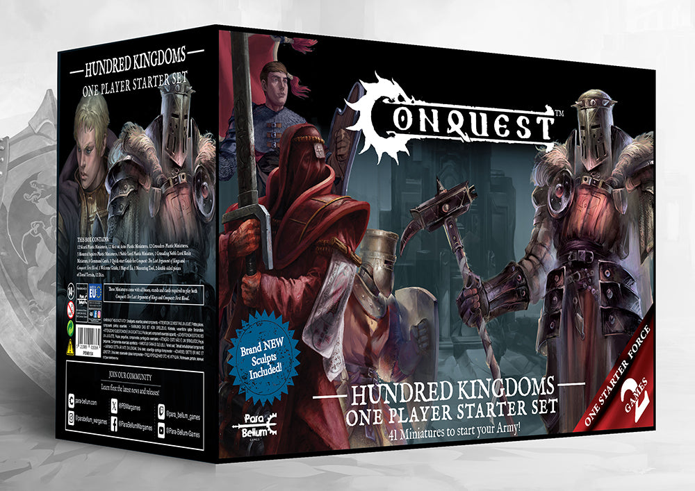 Hundred Kingdoms: Conquest Supercharged 1 Player Starter Set 2025