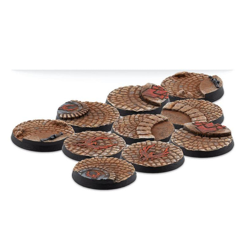 Warcrow - 30mm Hegemony Scenery Bases, Alpha Series