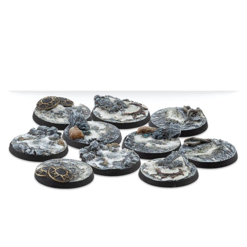 Warcrow - 30mm Northern Tribes Scenery Bases, Alpha Series