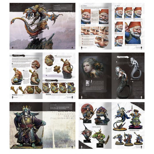 Secretos de pintura de figuras de fantasía