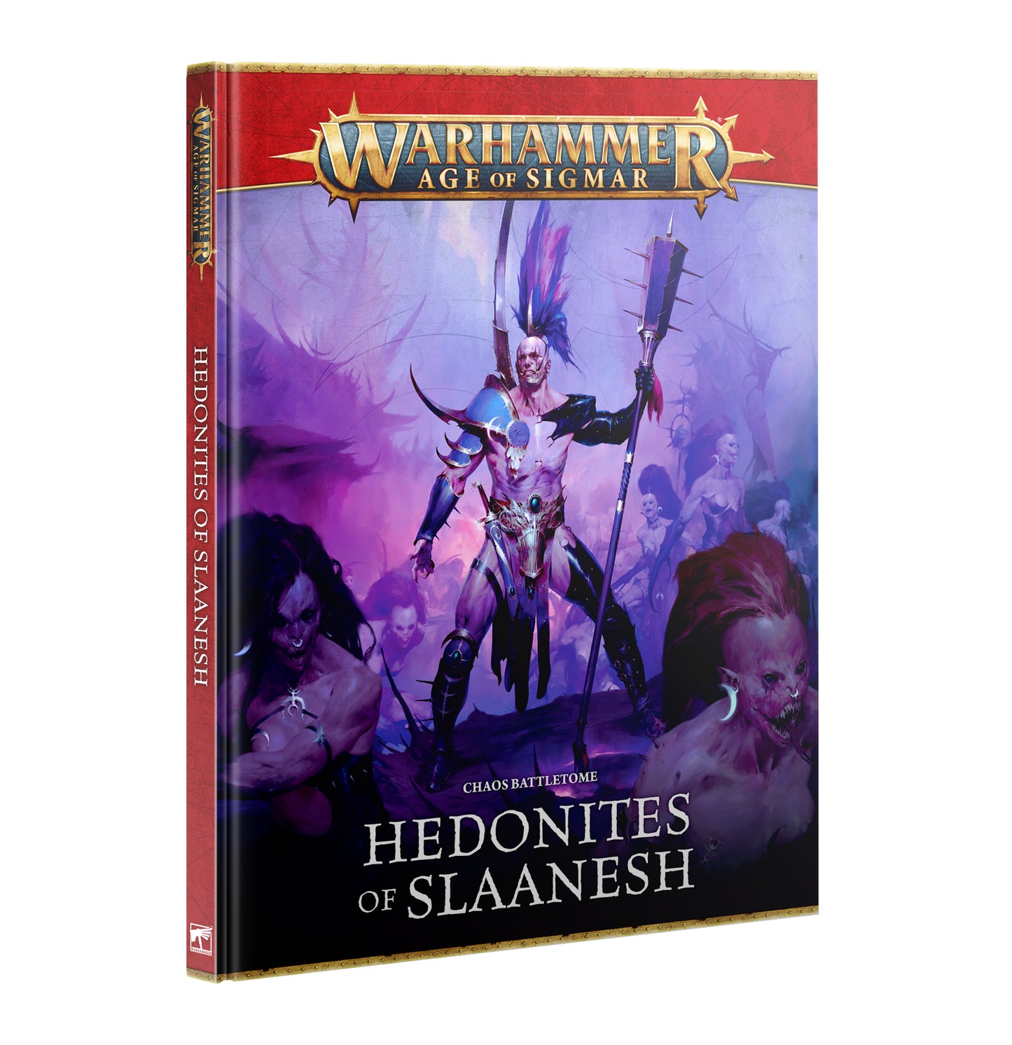 Hedonites Of Slaanesh: Battletome (English) Tomo de Batalla, Hedonitas de Slaanesh, Age of Sigmar, Warhammer