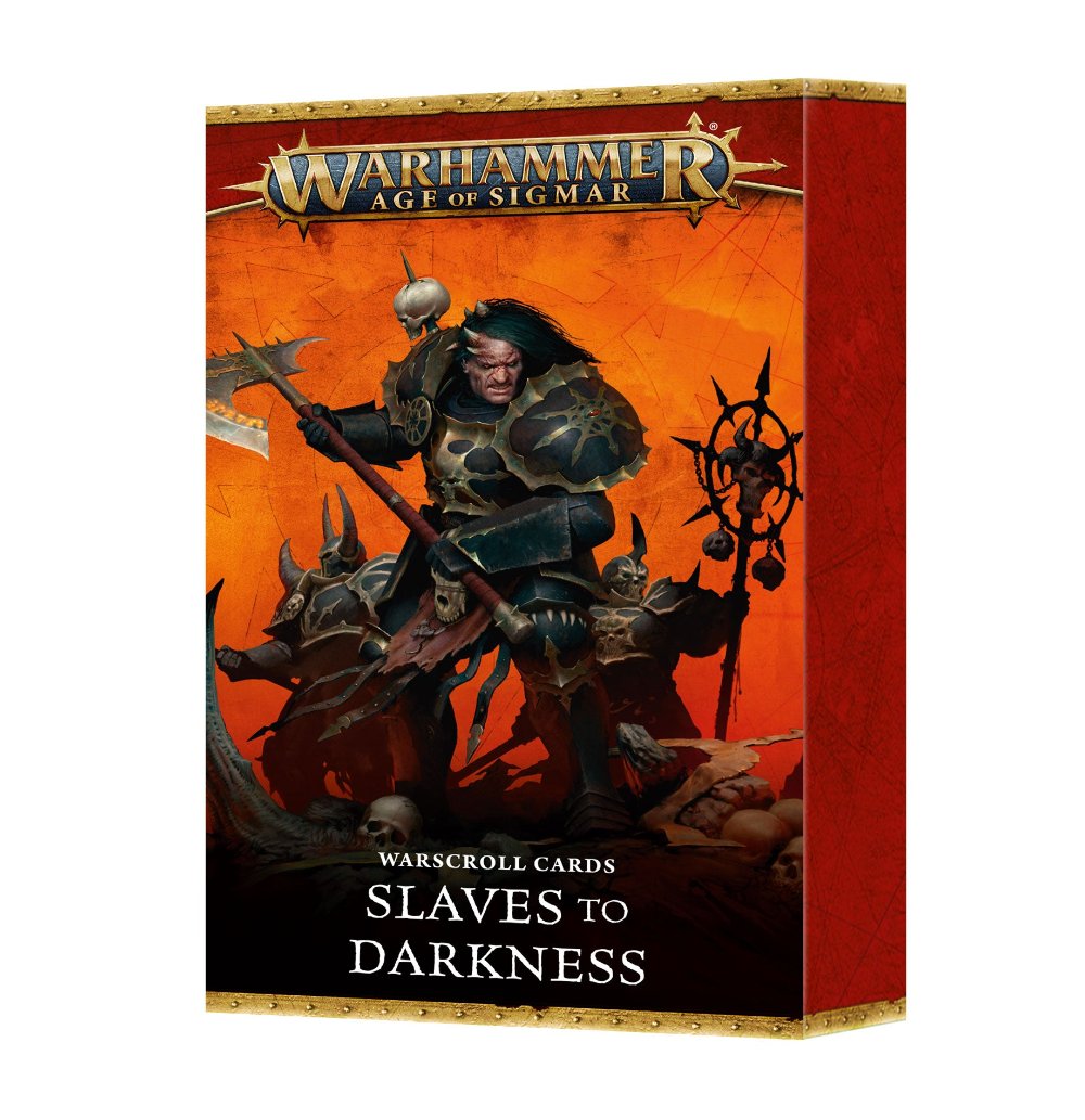Slaves To Darkness: Warscroll Cards (English)