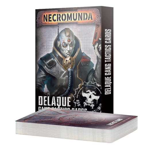 Necromunda: Delaque Gang Tactics Cards (Inglés)