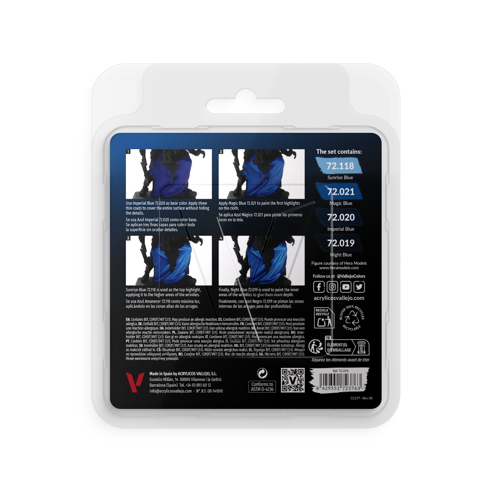Game Color: Blue Color Set