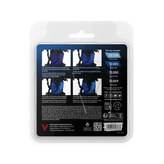 Game Color: Blue Color Set