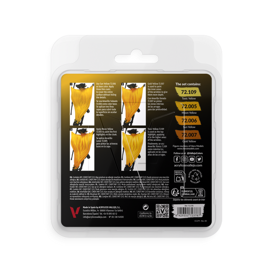 Game Color: Yellow Color Set