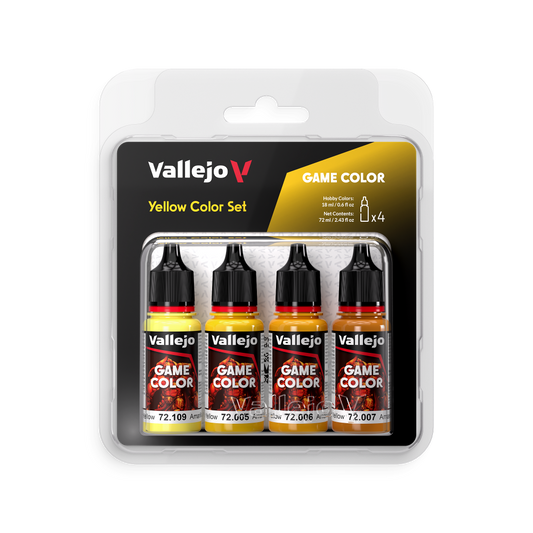 Game Color: Yellow Color Set