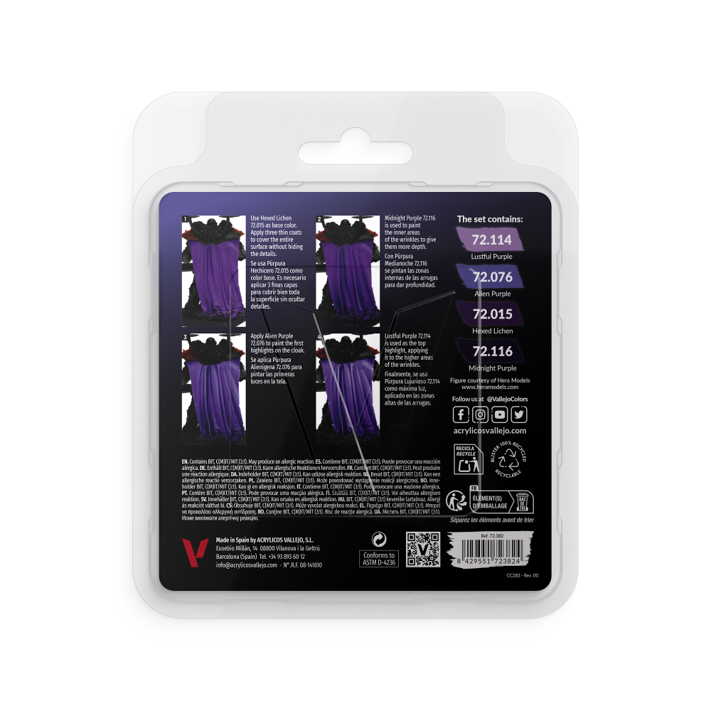Game Color: Purple Color Set