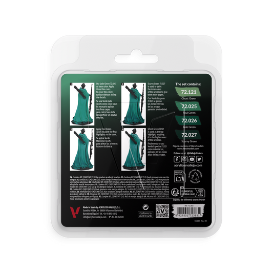Game Color: Cold green Color Set