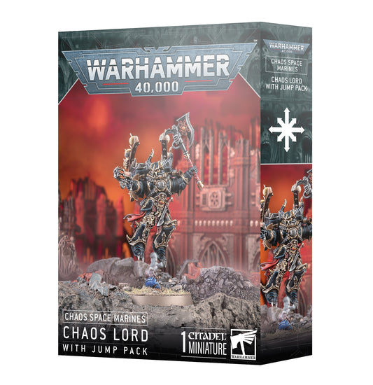 Chaos Space Marines: Señor del Caos con Propulsor de Salto