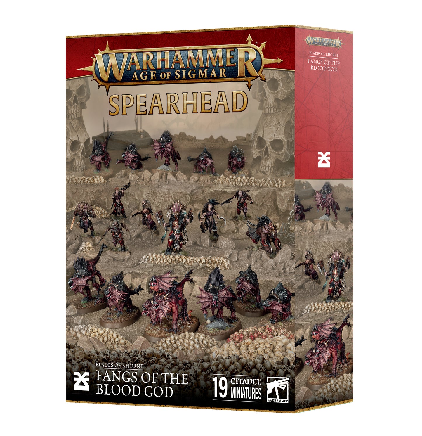 Blades Of Khorne: Colmillos Del Dios De La Sangre Punta De Lanza