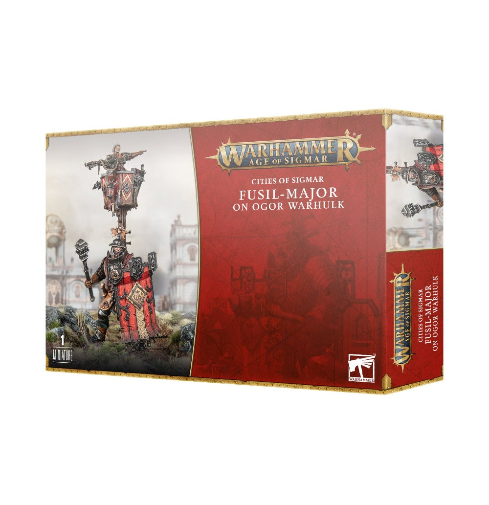 Ciudades de Sigmar: Fusil-Major on Ogor Warhulk