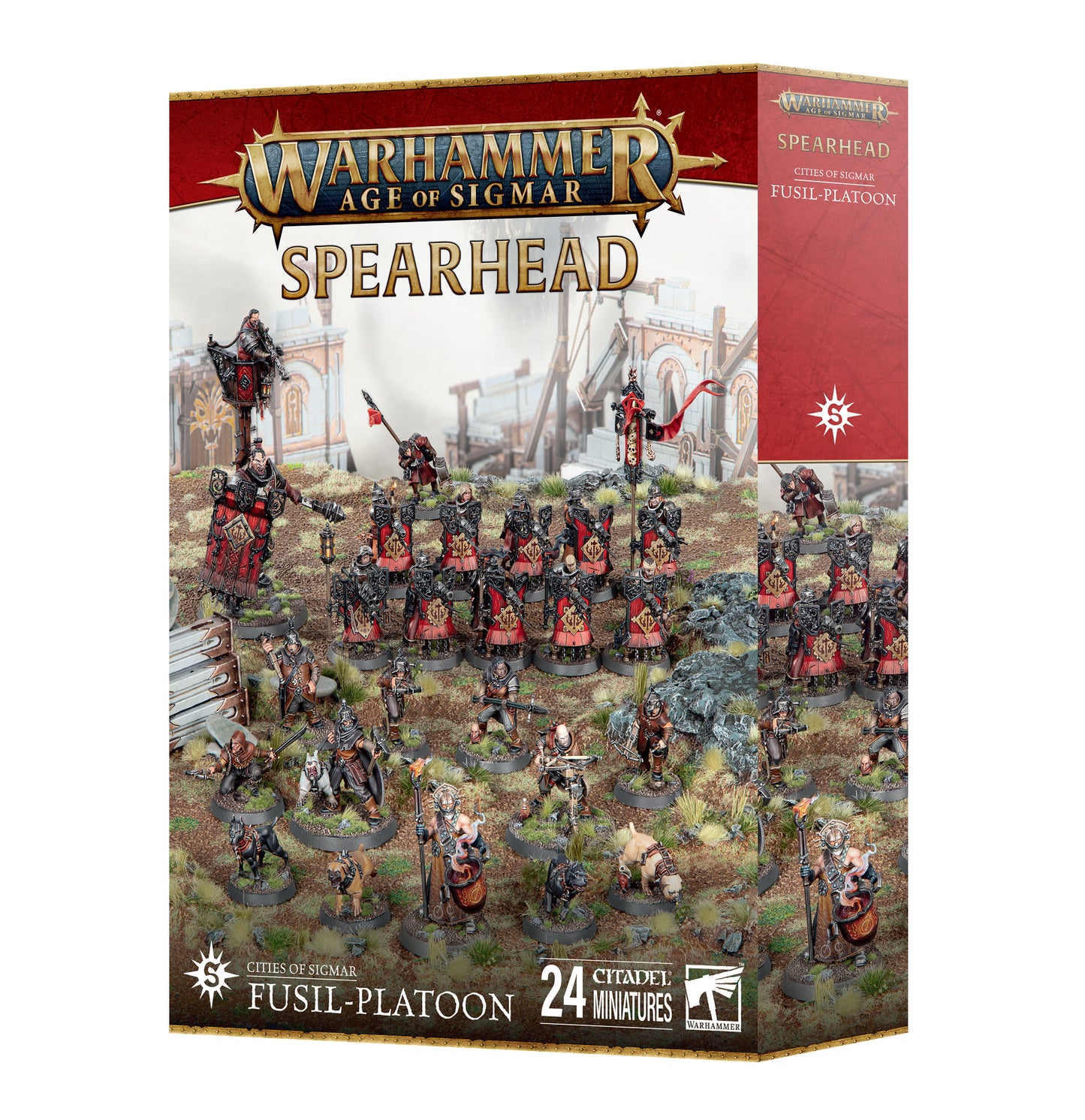 Cities Of Sigmar: Punta De Lanza Pelotón Fusilero