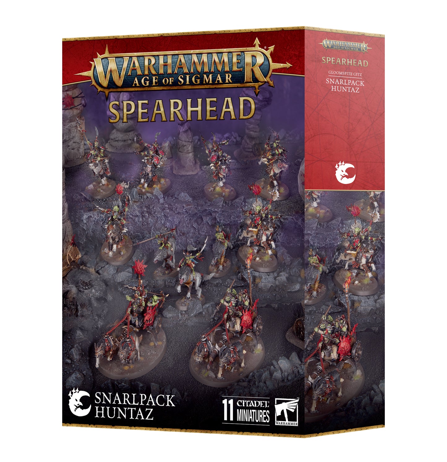 Gloomspite Gitz: Punta De Lanza Gruñemanada De Kazadorez