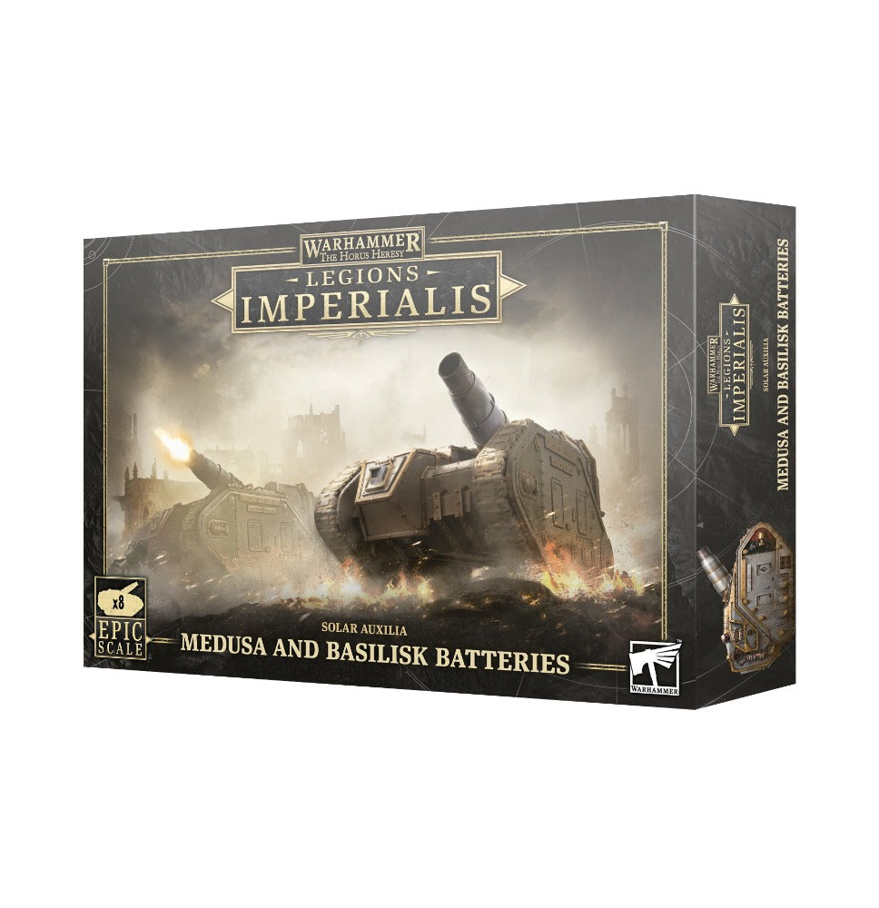 Legions Imperialis: Solar Auxilia Basilisk/Medusas