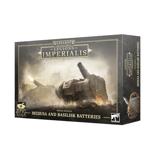 Legions Imperialis: Solar Auxilia Basilisk/Medusas