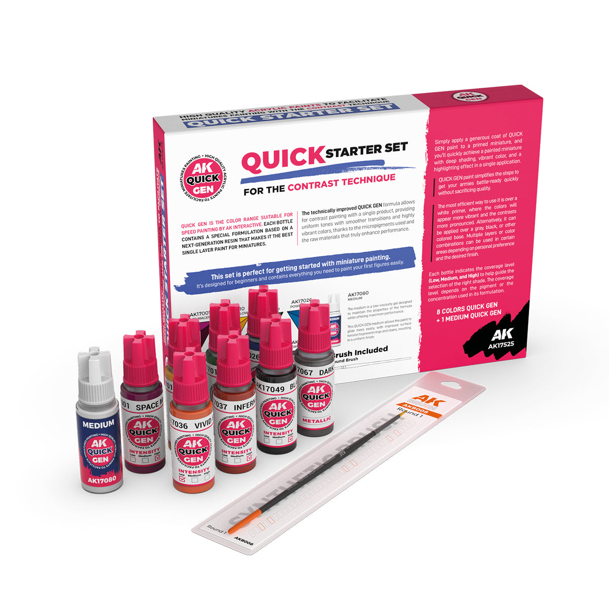 Quick Starter (Quick Gen Set) (1 Brush)