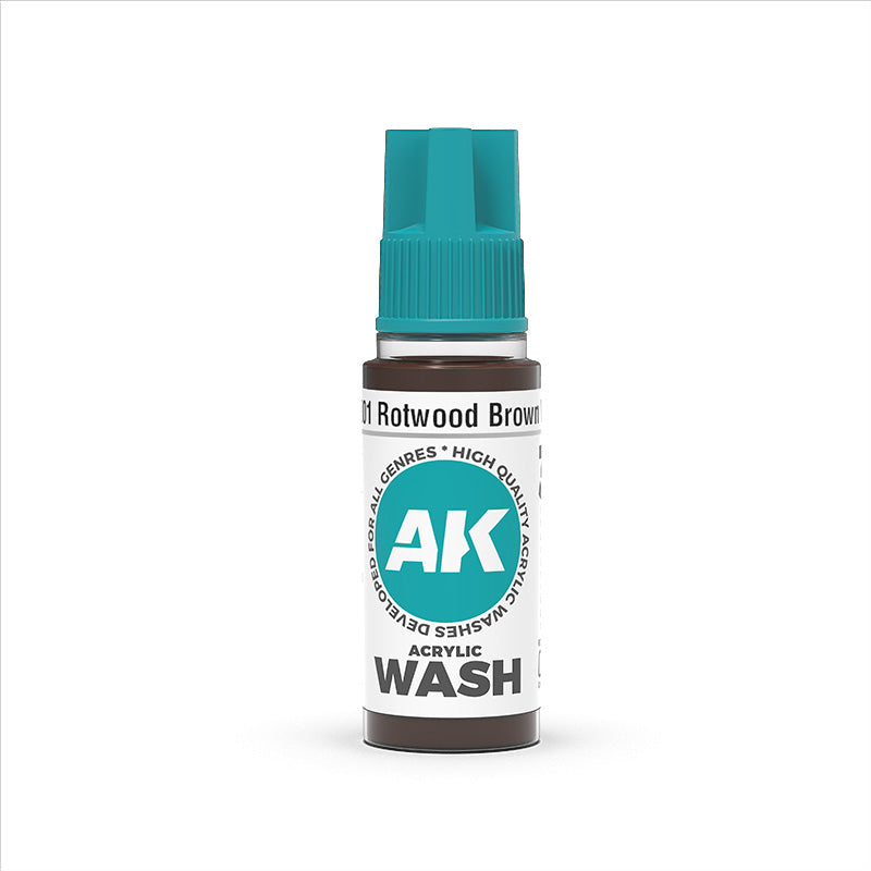 Rotwood Brown Wash 18Ml - Acrylic Washes