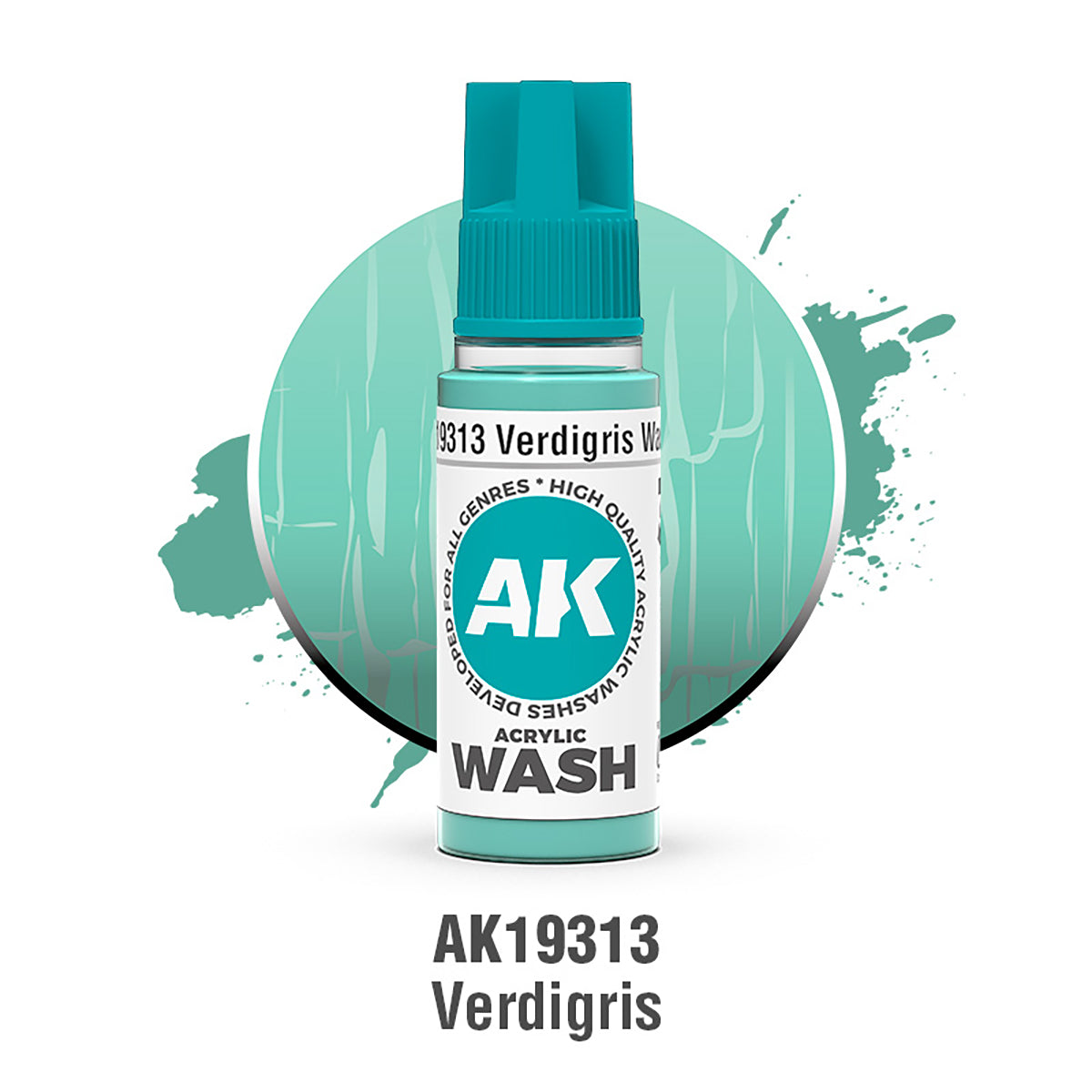 Verdigris Wash 18Ml - Acrylic Washes