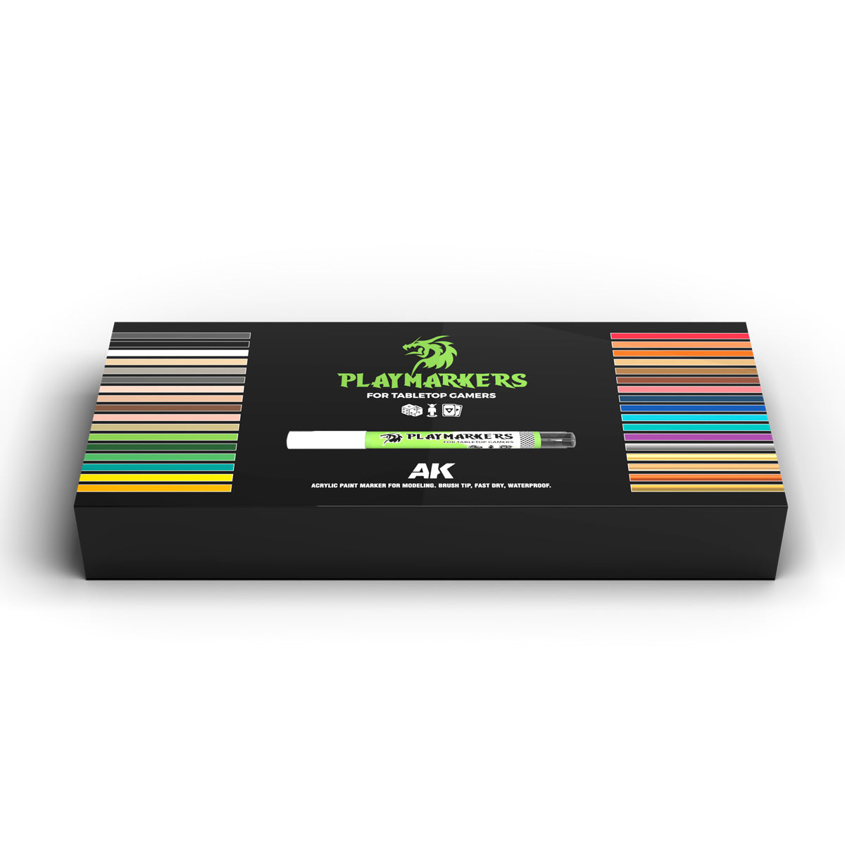 Estuche Deluxe - Special Box Ak Playmarkers - Full Range 34 Playmarkers