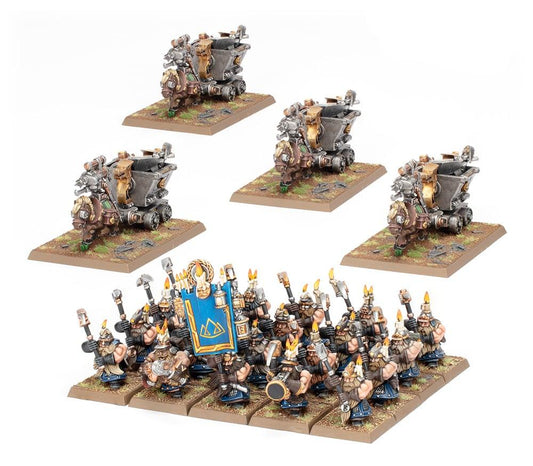 Bastiones Enanos de las Montañas: Mineros Enanos