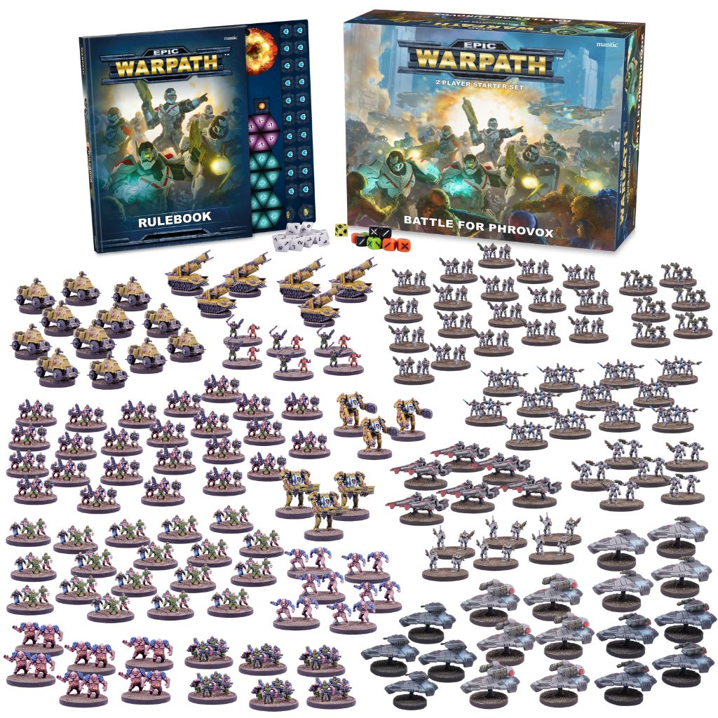 Epic Warpath: Battle For Phrovox 2 Player Starter Set (español)