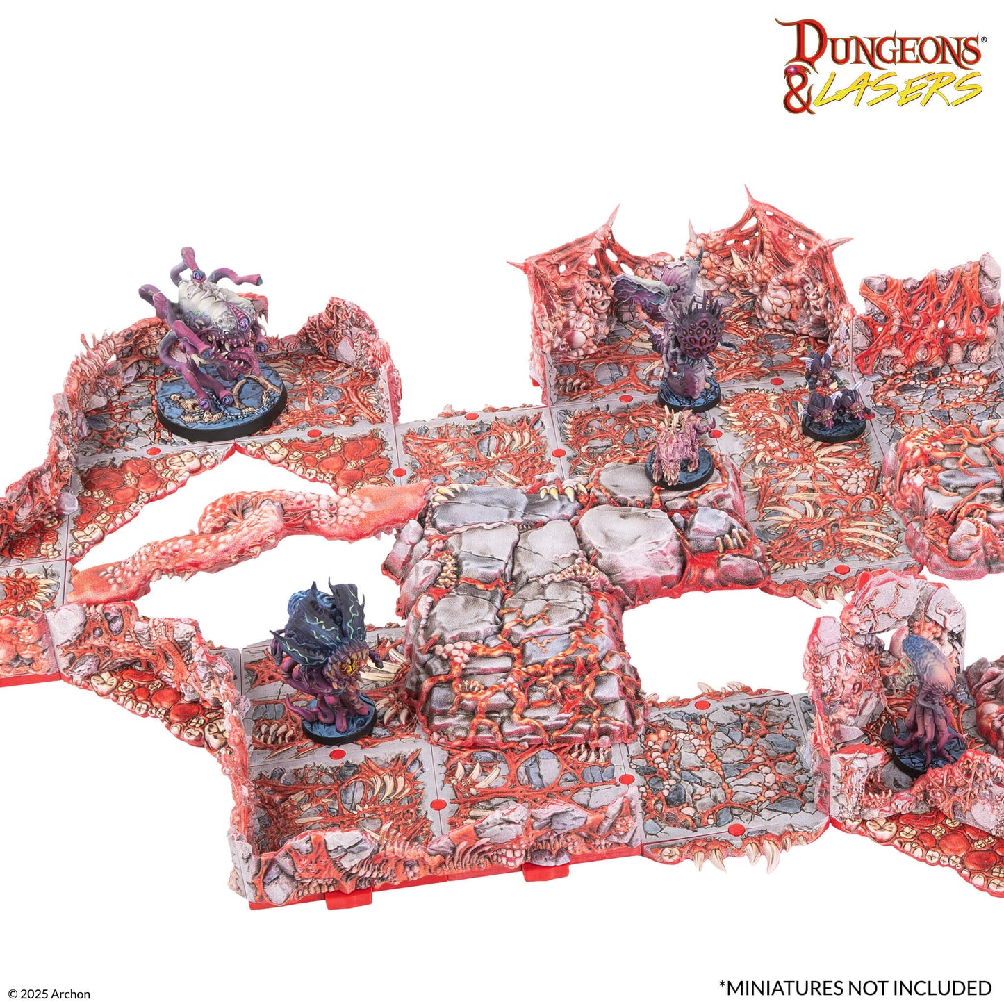 Dungeons & Lasers: Belly of the Beast Pre-painted