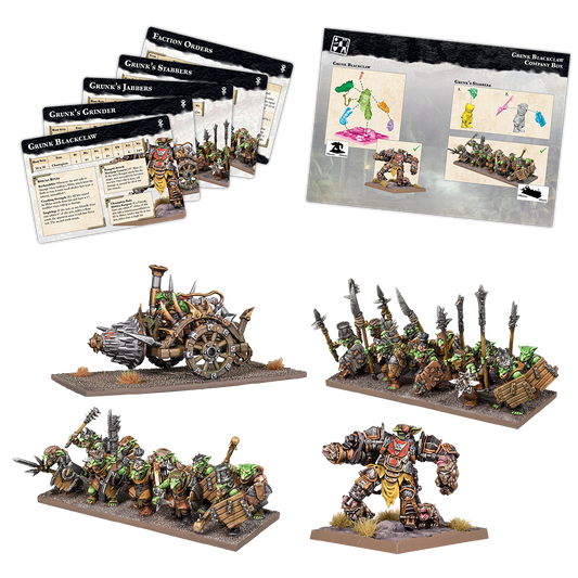 KoW: Champions Grunk Blackclaw Company Box