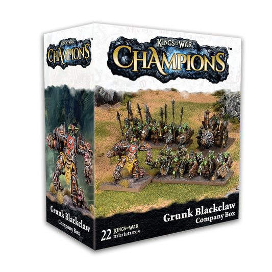 KoW: Champions Grunk Blackclaw Company Box