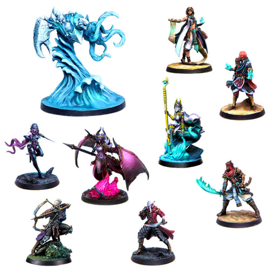 Eldfall Chronicles: Two-Player Starter Set: Coalition of Thenion vs Sand Kingdoms