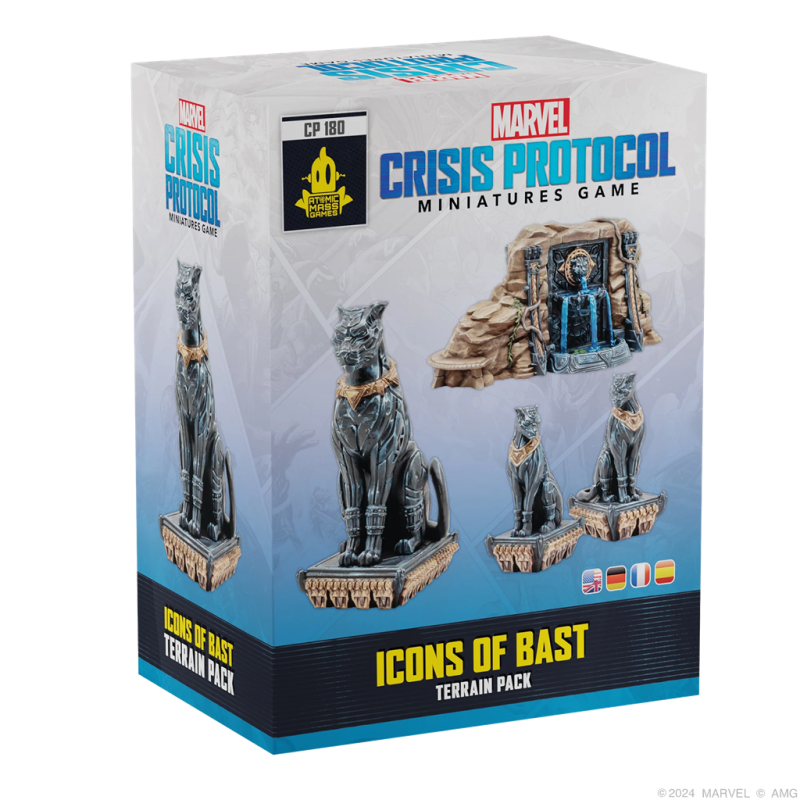 Crisis Protocol - Icons of Bast Terrain Pack