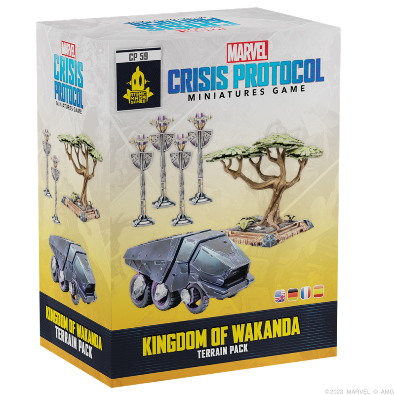 Crisis Protocol - Kingdom of Wakanda Terrain Pack