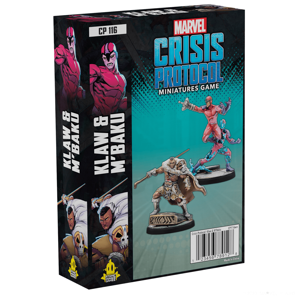 Crisis Protocol: Klaw and M’Baku