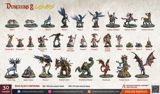Dungeons & Lasers: Woodland Dwellers