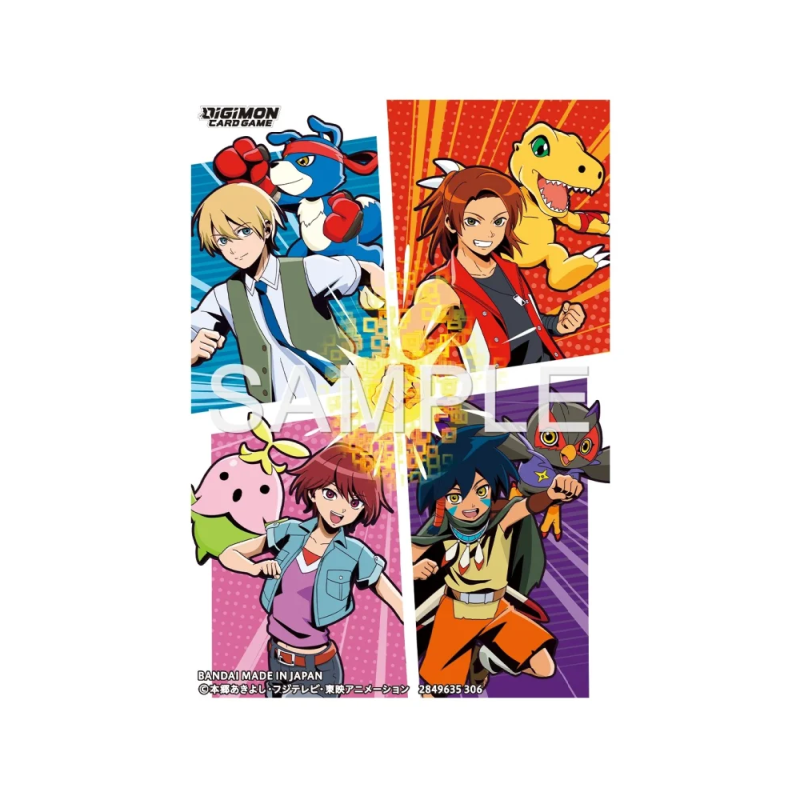 Digimon Card Game - Official Sleeves 2026 (v. 3.0)