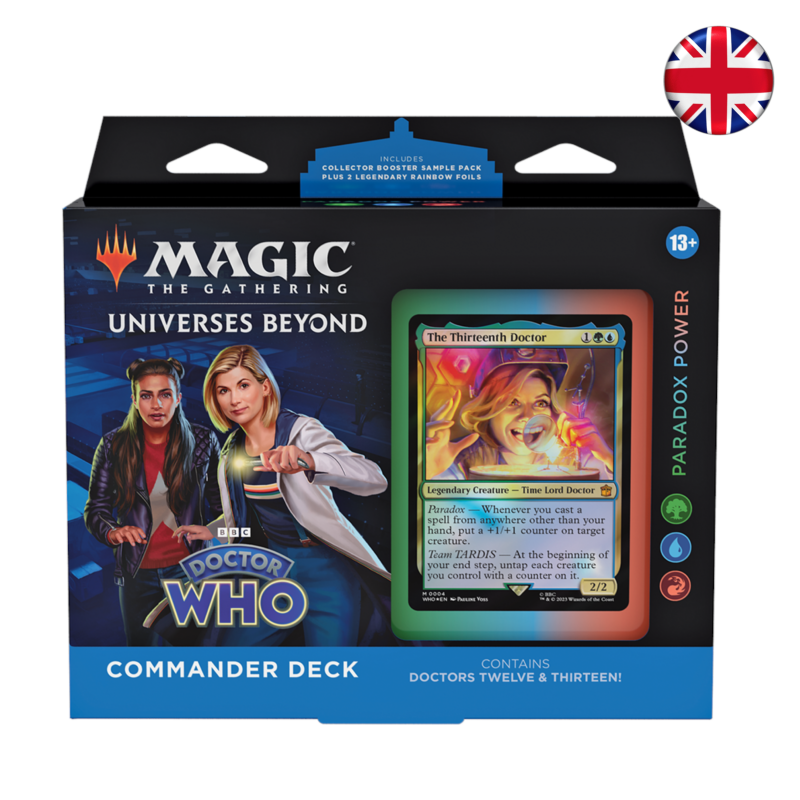 Más allá del Multiverso: Doctor Who - Mazo de commander (Inglés)
