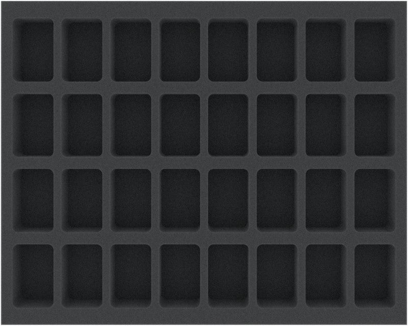 Feldherr - Bandeja Full-Size de 40 mm con 32 compartimentos