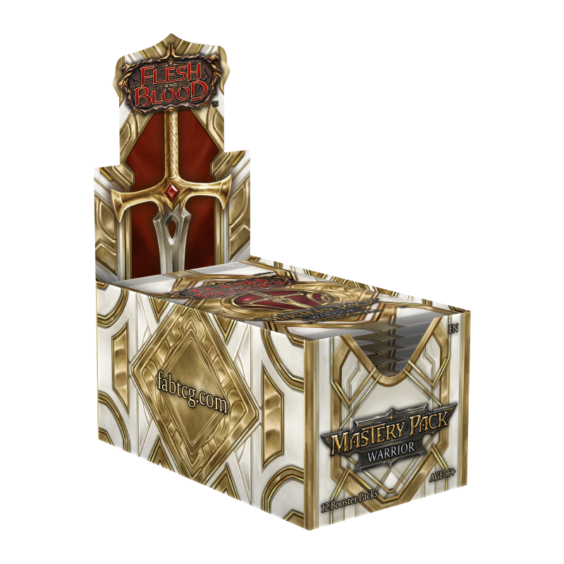 Flesh & Blood - Mastery Pack: Warrior booster box (Inglés)