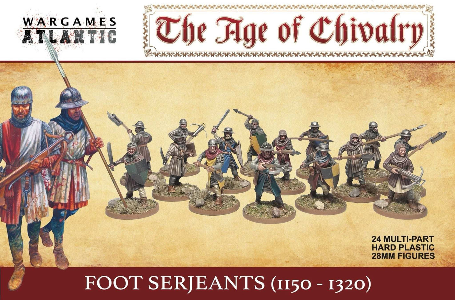The Age of Chivalry - Foot Serjeants (1100-1320)