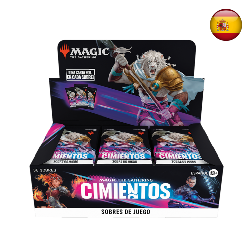 Cimientos - Caja de sobres de juego (Español)