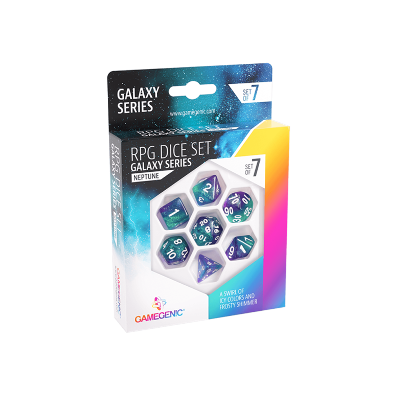 Gamegenic - RPG Dice Set - Galaxy Series