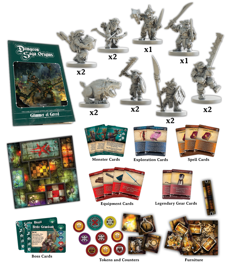Dungeon Saga Origins: Glimmer of Greed