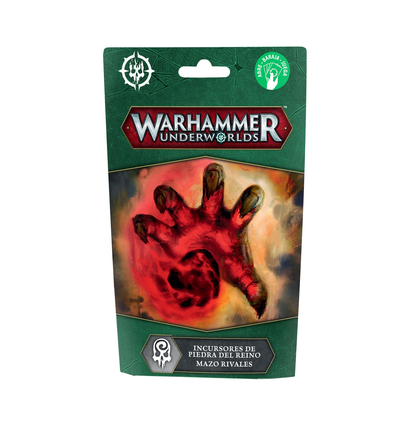 Warhammer Underworlds: Incursores De Piedra Del Reino, Mazo De Rivales (Español)
