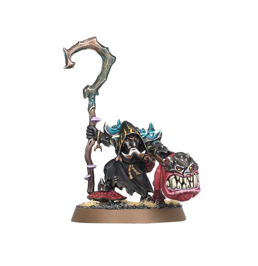 Jefe de Garrapatoz con Garrapato Komekaraz / Squigboss with Gnasha-squig