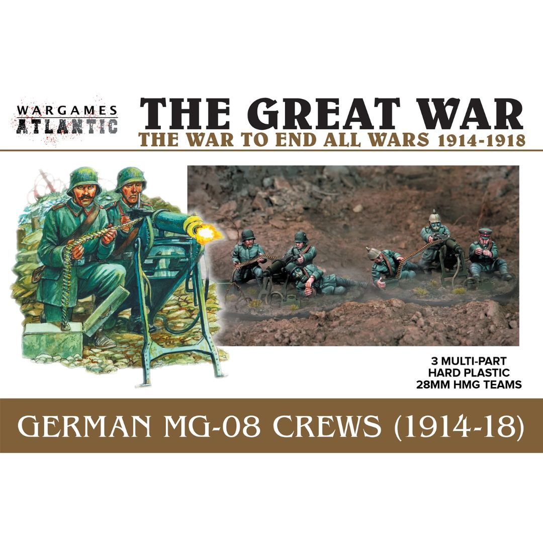 The Great War - German MG-08 Crews (1914-1918)