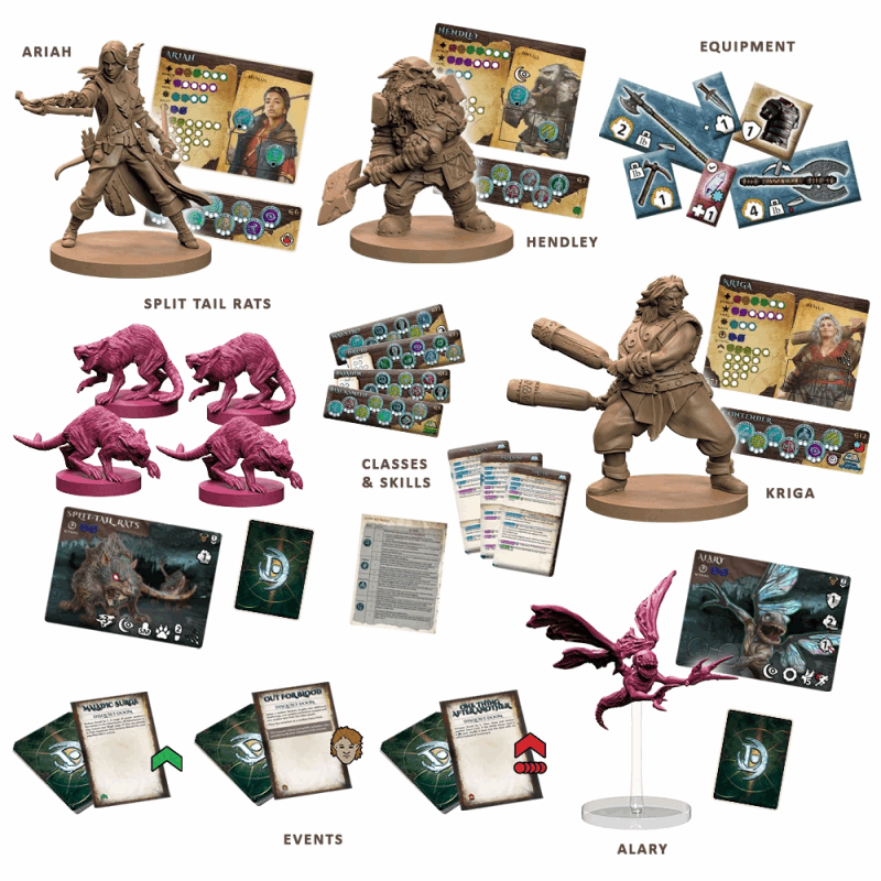 Maladum: Dungeons of Enveron - Kickstarter Edition