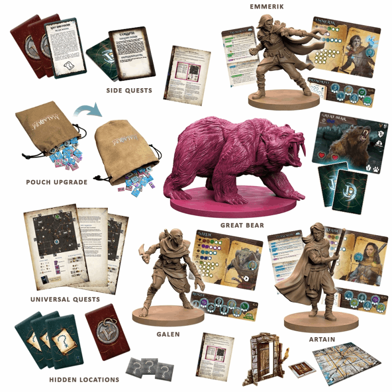 Maladum: Dungeons of Enveron - Kickstarter Edition