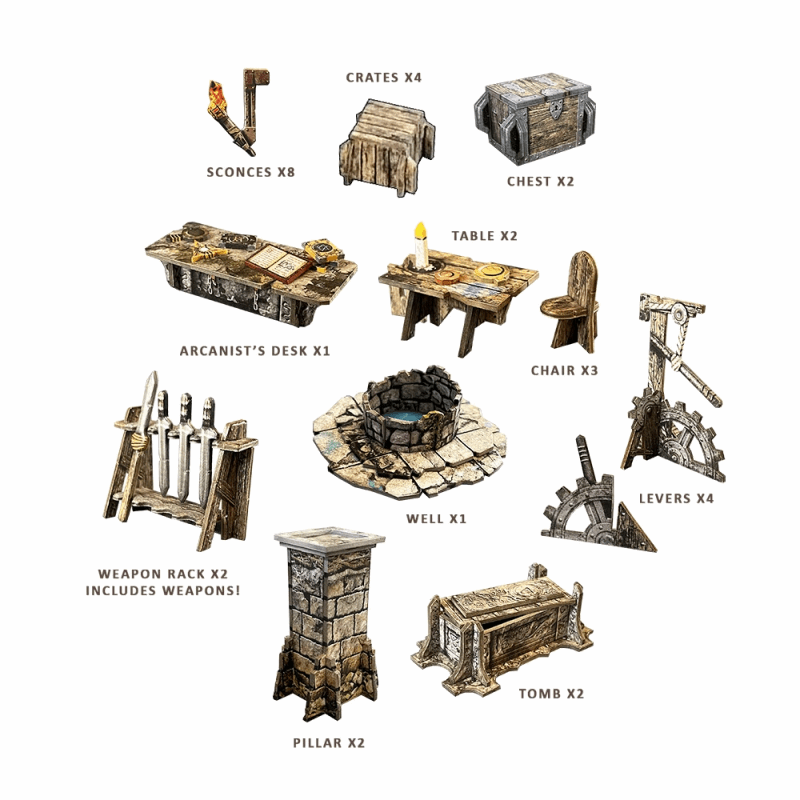 Maladum: Dungeons of Enveron - Kickstarter Edition