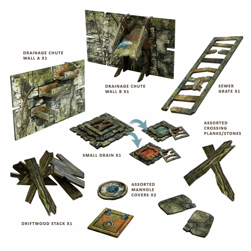 Maladum: Dungeons of Enveron - Locations of Enveron Bundle