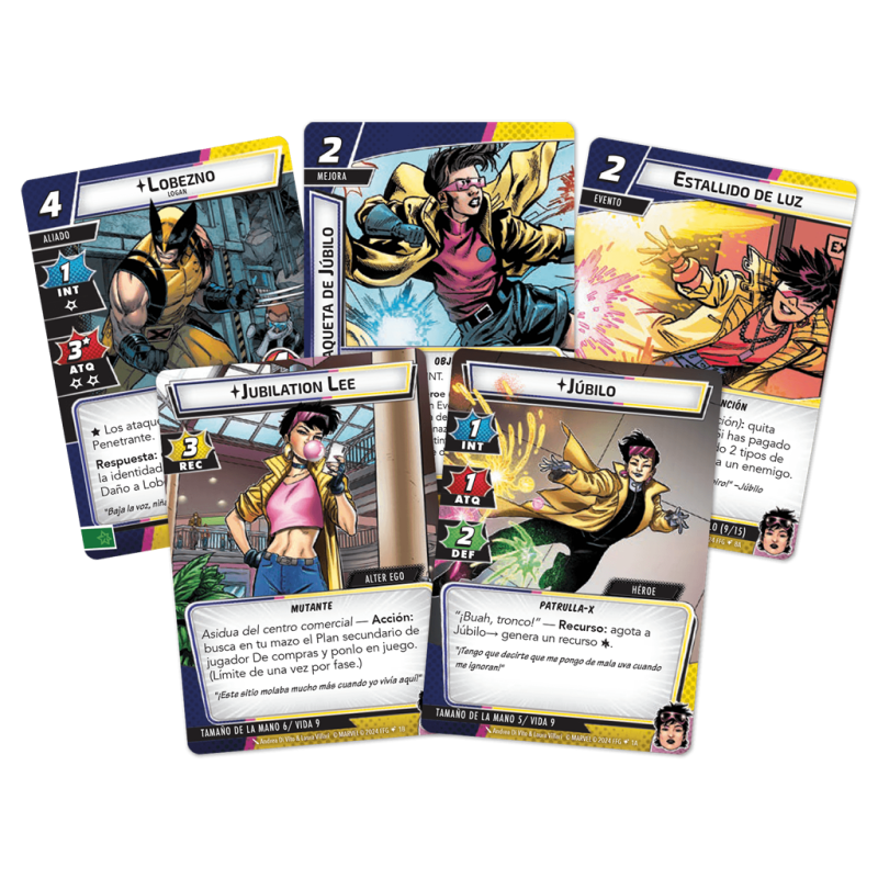 Marvel Champions: Jubilee - Pack de Héroe